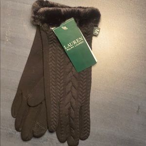 Black Ralph Lauren Gloves